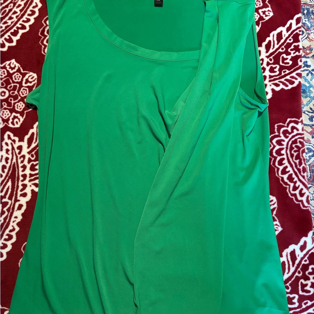 Worthington Vibrant Green Tank Top